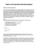 Ratios and Proportional Relationships: Standard Explained 