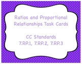 Ratios and Proportional Relationships Task Cards 7.RP.1, 7