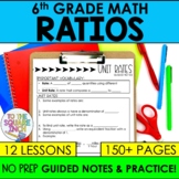 Rates, Ratios, Proportions and Percents  - 6th Grade Math 