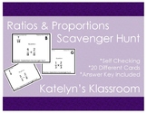 Ratios and Proportions Scavenger Hunt