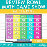 Ratios and Rates Game Show | 6th Grade Math Review Test Pr
