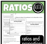 Ratios and proportions survey project