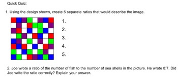 Preview of Ratios on SMART Board