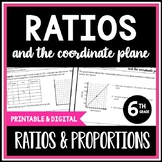Ratios & the Coordinate Plane, Graphing Ratios 6th Grade R