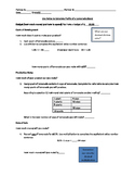 Ratios to Predict Profits_Lemonade Stand Activity