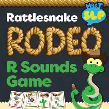 Preview of R, R Blends, and Vocalic R Sounds: Rattle Snake Roundup Game
