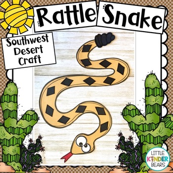 Preview of Desert Theme | Rattlesnake Craft
