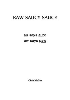 Preview of Raw Saucy Sauce