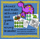 Math and Literacy Games and Activity Centers for Kindergar