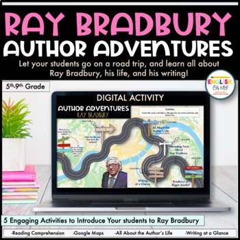 Preview of Ray Bradbury Author Adventures, Author Study