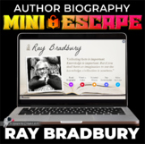 Ray Bradbury Biography Mini-Escape - Middle School ELA Int