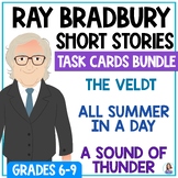 Ray Bradbury Short Story Bundle - Short Story Task Cards -
