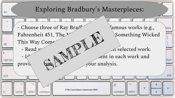 Preview of Ray Bradbury WebQuest