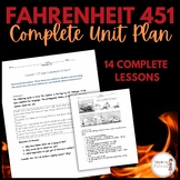 Ray Bradbury's Fahrenheit 451 - Complete Teaching Unit Plan