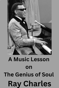 Preview of Ray Charles - Music Appreciation - Middle School Band & Music Sub Lesson Plans