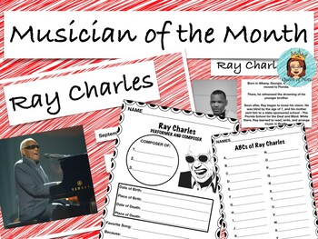 Preview of Ray Charles Musician of the Month