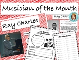 Ray Charles Musician of the Month
