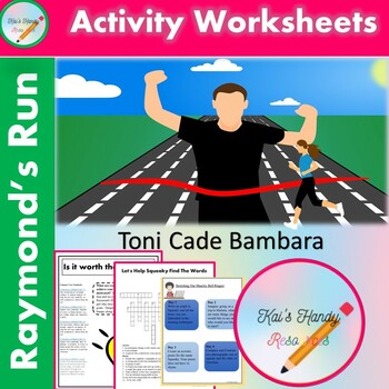 Preview of Toni Cade Bambara Raymond's Run Activity Worksheets
