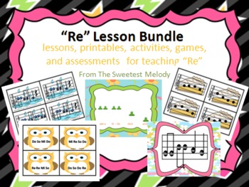 Preview of Re Lesson Bundle