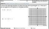 Re-Writing Linear Equations Mastery Check