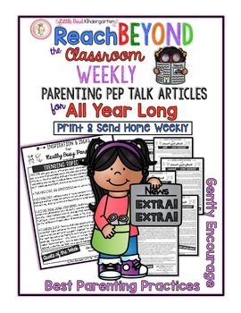 Preview of Reach Beyond the Classroom: Parenting Articles for All Year Long