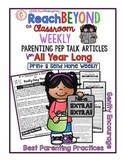 Reach Beyond the Classroom: Parenting Articles for All Year Long
