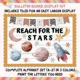 Reach For The Stars Bulletin Board Display Space Rocket Pl