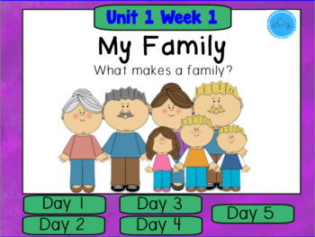 Preview of FREE!! Reach for Reading Smart Board First Grade Unit 1 Week 1