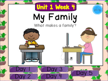 Preview of Reach for Reading Smart Board First Grade Unit 1 Week 4