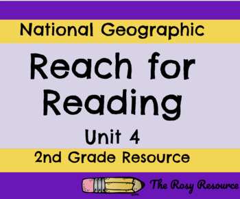 Preview of Reach for Reading Unit 4 Focus Wall Activities
