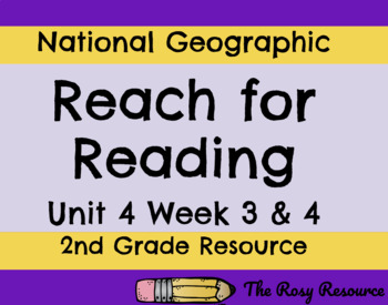 Preview of Reach for Reading Unit 4 Week 3&4 Focus Wall Activities