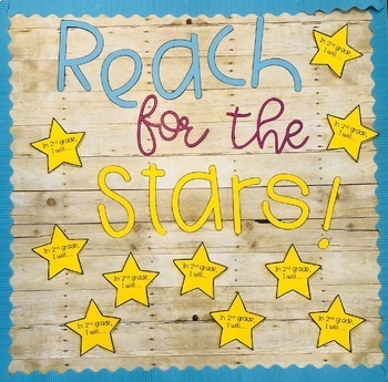 Reach for the Stars | A Back to School Bulletin Board by The Tahoe Teacher