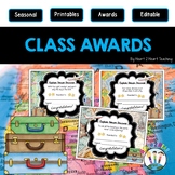 Editable Reach for the Stars Class Awards for End of the Y