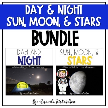 Preview of Sun, Moon, and Stars & Day and Night BUNDLE