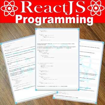 Preview of ReactJS Programming Complete Curriculum .