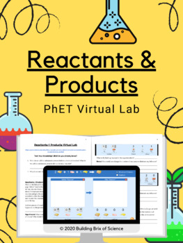 Preview of Reactants and Products PhET Virtual Lab