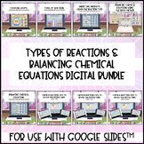 Reaction Types Balancing Bundle use with Google Slides™️ D