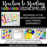 Reaction to Reading Using Emoji Sticky Notes {Interaction 