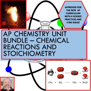 Preview of AP Chemistry Unit Bundle - Chemical Reactions and Stoichiometry
