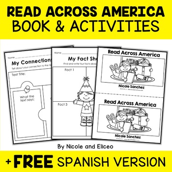 Preview of Read Across America Activities and Book + FREE Spanish