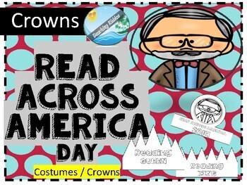 Preview of Read Across America 2024 Costumes and CROWNS