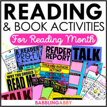 Preview of Read Across America Week Activity Pack Bookmarks, Book Reviews, Book Reports