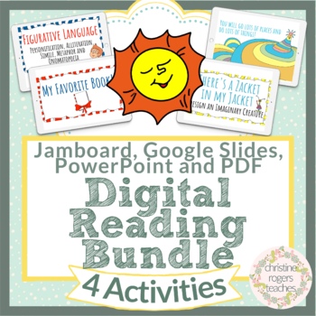 Preview of Read Across America Digital Resource Activities Google Slides