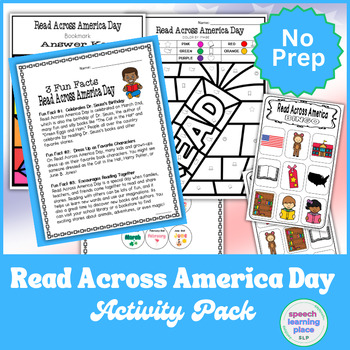 Read Across America Activities and Games for Special Ed | Speech ...