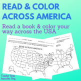 Read Across America Activity : Read a Book & Color a State