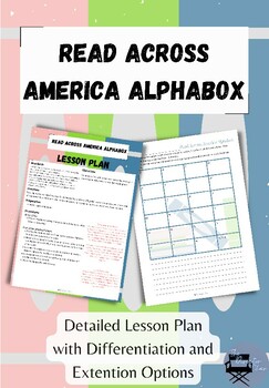 Preview of Read Across America Alphabox Handout with Lesson Plan