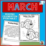 Read Across America Week March Activities for Reading Cele