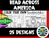 Read Across America Coloring Bookmarks| Printable Bookmark