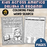 Kids Across America Delight in Reading! Activities Word Se