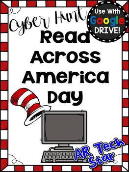 Preview of Read Across America Day Cyber Hunt for Google Slides Distance Learning